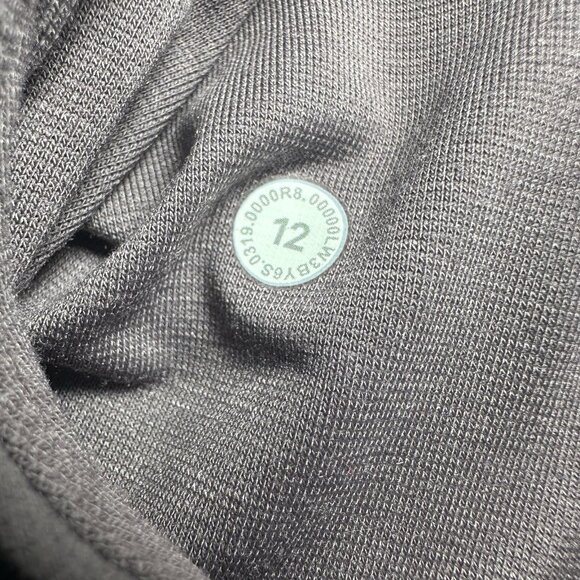 Lululemon Every Journey Hoodie Jacket Sz 12 Asymmetric Full Zip Frosted Mulberry - Picture 5 of 14